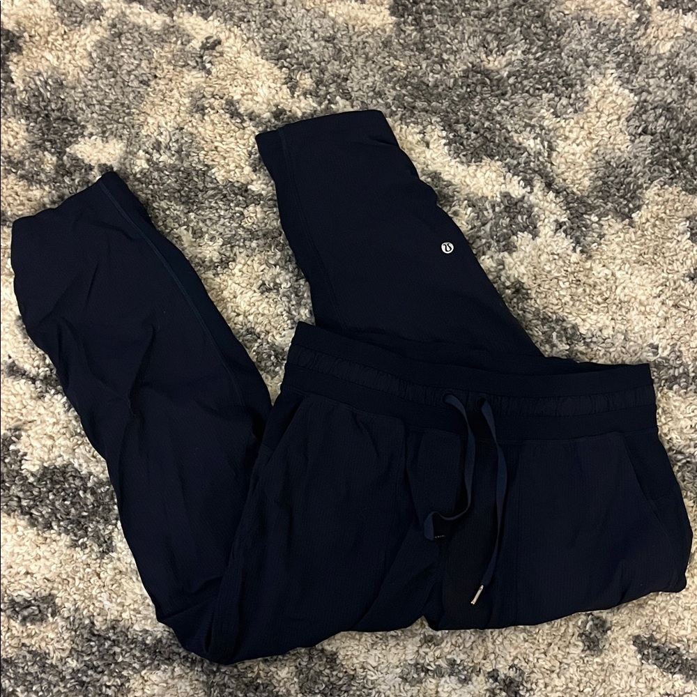 Studio Joggers Lululemon Navy Pants - Drawstring Waist